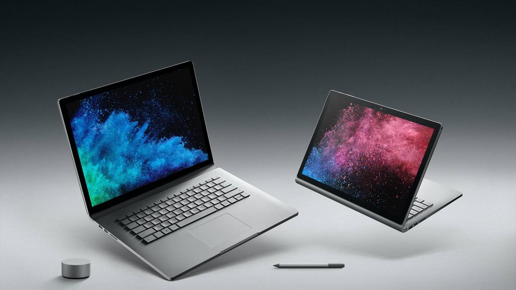 Microsoft Surface Book PC montage et édition vidéo photo