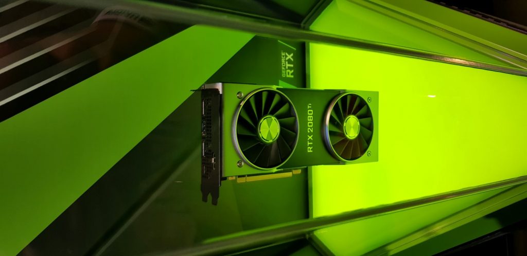 nvidia rtx 2080 rendu GPU