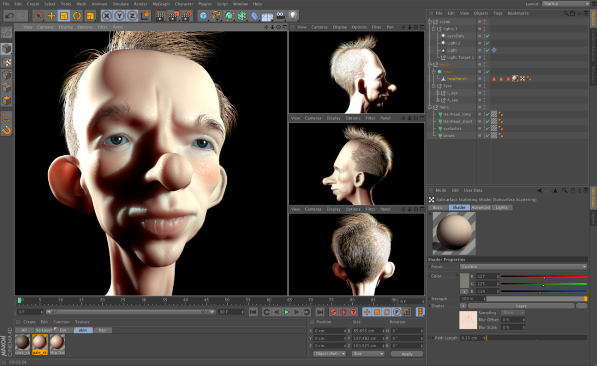 pc pour animation 3d