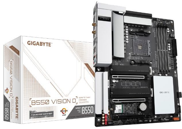 Gigabyte B550 Vision D