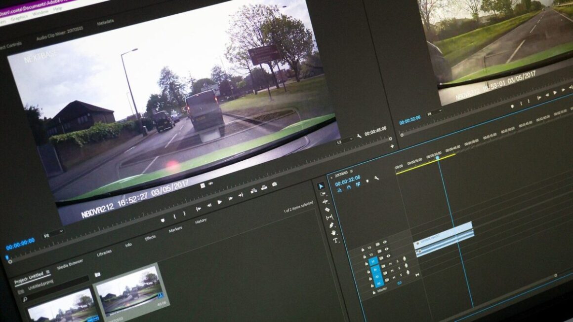 Adobe Premiere Pro montage video