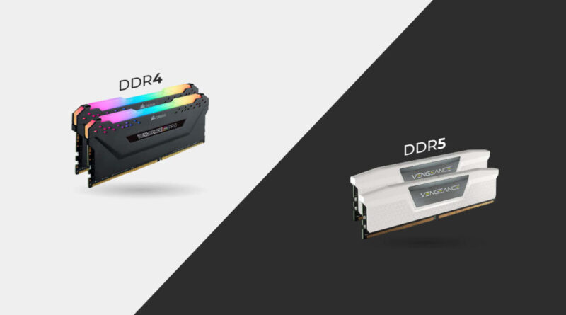 DDR5 ou DDR4