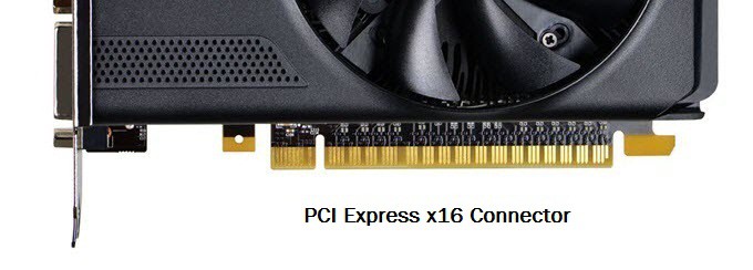 A quoi sert un emplacement PCIe x16