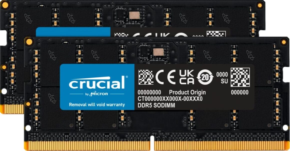 Crucial DDR5 4800Mhz