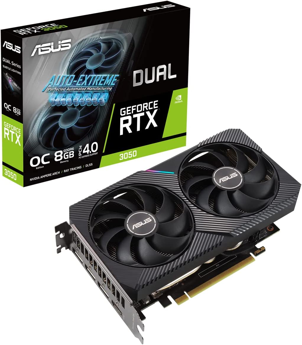 ASUS DUAL NVIDIA GeForce RTX 3050 OC