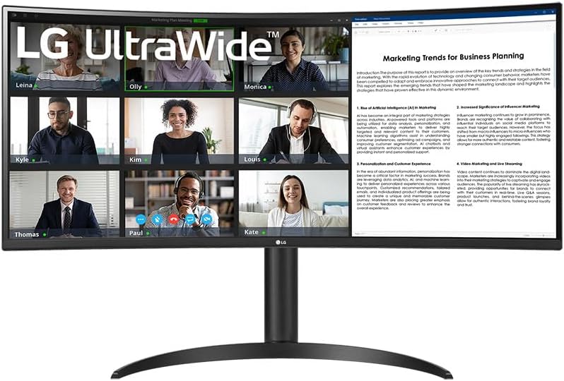 LG UltraWide 34WR55QC B